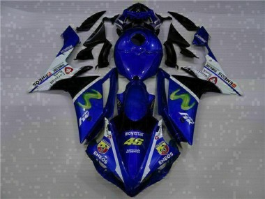 Cheapest 2007-2008 Blue Yamaha YZF R1 Motorcyle Fairings UK