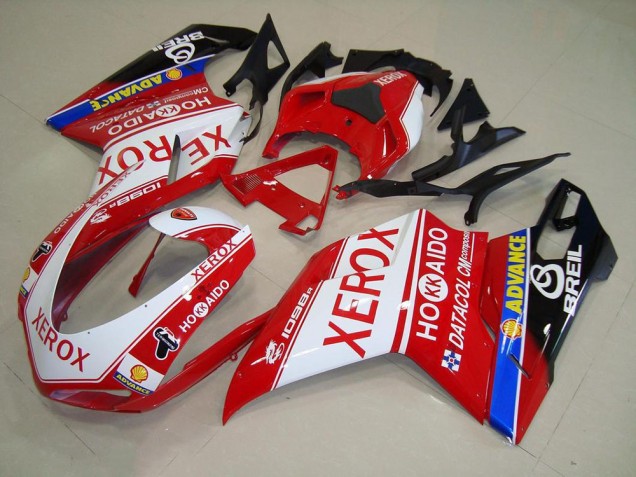 Cheapest 2007-2014 Xerox Ducati 848 1098 1198 Motorbike Fairings UK