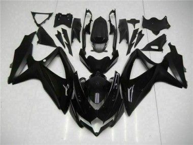 Cheapest 2008-2010 Black Suzuki GSXR 600/750 Bike Fairings UK