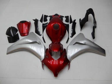 Cheapest 2008-2011 Red Silver Honda CBR1000RR Motorbike Fairings UK