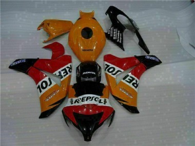 Cheapest 2008-2011 Orange Repsol Honda CBR1000RR Motorbike Fairings UK