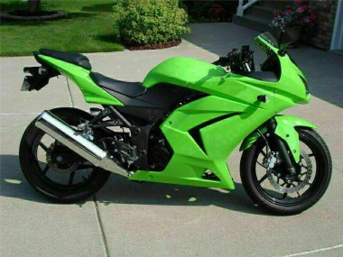 Cheapest 2008-2012 Green Kawasaki EX250 Motorcycle Fairings Kits UK