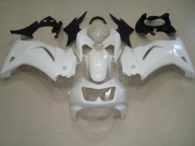 Cheapest 2008-2012 White Kawasaki ZX250R Moto Fairings UK