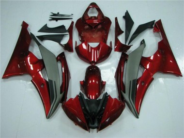 Cheapest 2008-2016 Red Grey Yamaha YZF R6 Motorcycle Fairings Kits UK