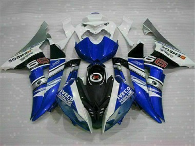 Cheapest 2008-2016 White Blue Yamaha YZF R6 Moto Fairings UK