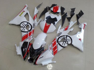 Cheapest 2008-2016 White with Big Yamaha Logo Yamaha YZF R6 Motorcycle Replacement Fairings UK