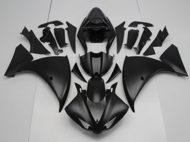 Cheapest 2009-2011 Matte Black Yamaha YZF R1 Moto Fairings UK