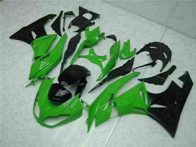 Cheapest 2009-2012 Black Green Kawasaki ZX6R Motorcycle Bodywork UK