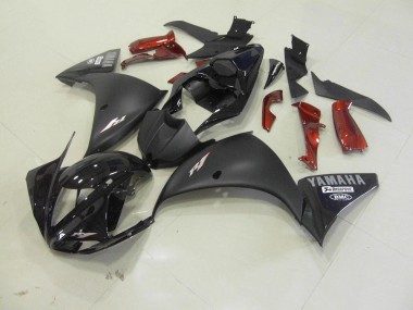 Cheapest 2012-2014 Matte Black Yamaha YZF R1 Motorcylce Fairings UK