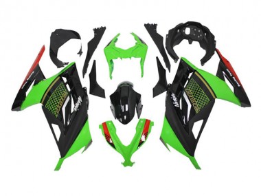 Cheapest 2013-2016 Green Black Kawasaki EX300 Motor Bike Fairings & Bodywork UK