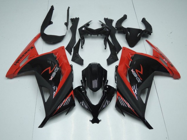 Cheapest 2013-2016 Red Black Kawasaki ZX300R Bike Fairings UK