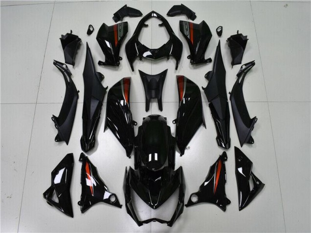 Cheapest 2013-2016 Black Kawasaki Z800 Motorcycle Fairings Kits UK