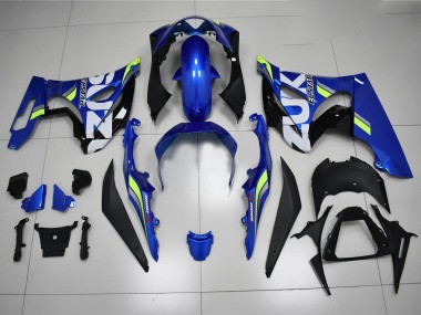 Cheapest 2017-2021 White Green Suzuki GSXR 1000 Motorcylce Fairings UK