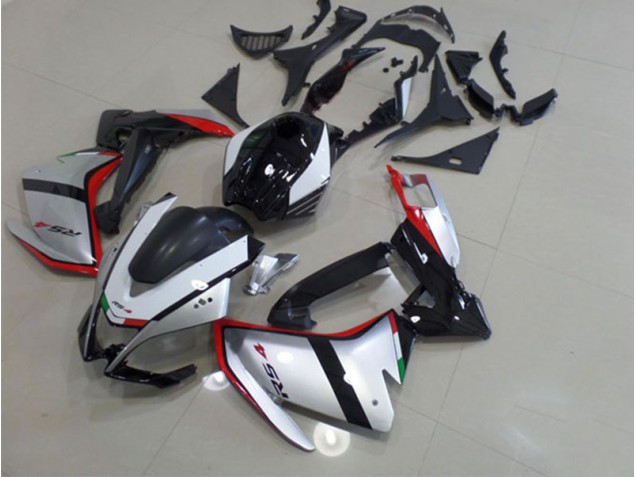 Cheapest 2011-2018 Black Silver Red Aprilia RS4 50 125 Bike Fairing Kit UK