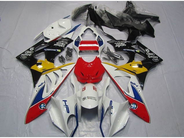 Cheapest 2009-2014 Red White Yellow BMW S1000RR Motorcycle Fairings Kits UK