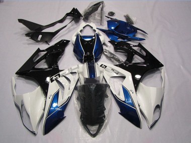 Cheapest 2009-2014 White Blue BMW S1000RR Replacement Fairings UK