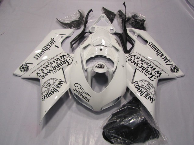 Cheapest 2007-2014 White Jack Daniels Ducati 1098 Motor Fairings UK