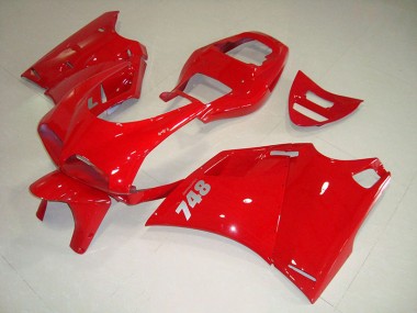 Cheapest 1993-2005 Red Ducati 748 916 996 996S Bike Fairing Kit UK