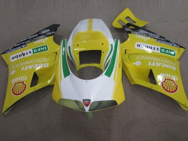 Cheapest 1993-2005 Yellow Shell Info Strrda Ducati 748 Motorbike Fairing UK