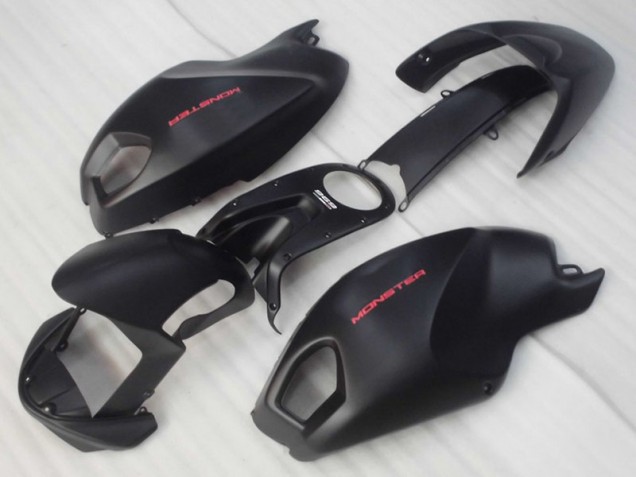Cheapest 2008-2012 Black Red Monster Ducati Monster 696 Replacement Motorcycle Fairings UK