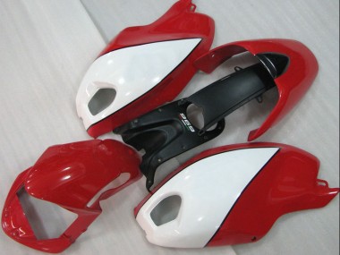 Cheapest 2008-2012 Red White Ducati Monster 696 Motorcycle Fairings UK