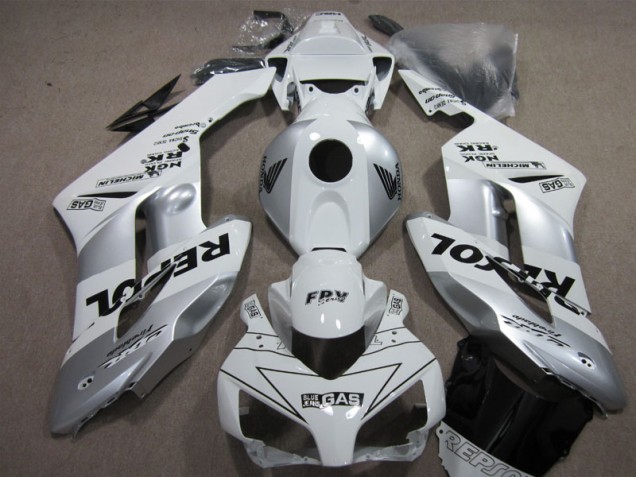 Cheapest 2004-2005 Silver Repsol Honda CBR1000RR Replacement Fairings UK