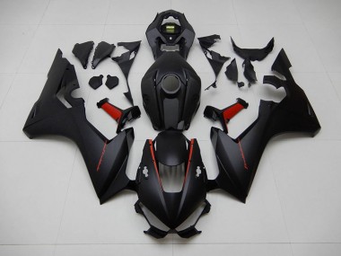 Cheapest 2017-2020 Black with Red Fireblade Honda CBR1000RR Motorcycle Fairings Kit UK