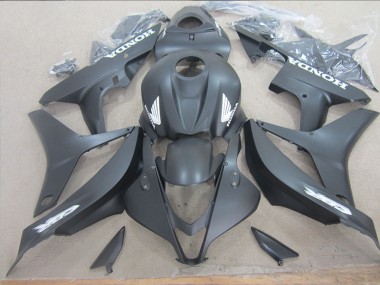 Cheapest 2007-2008 Black White Decal Honda CBR600RR Motorcycle Fairing Kits UK