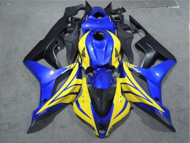 Cheapest 2007-2008 Black Blue Yellow Honda CBR600RR Bike Fairings UK