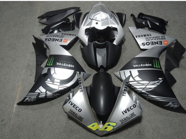 Cheapest 2007-2008 Black Silver Monster IVECO 46 Honda CBR600RR Motorcyle Fairings UK