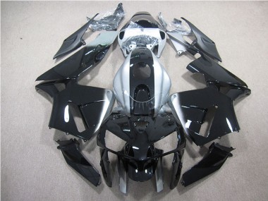 Cheapest 2007-2008 Black Silver Honda CBR600RR Motor Fairings UK