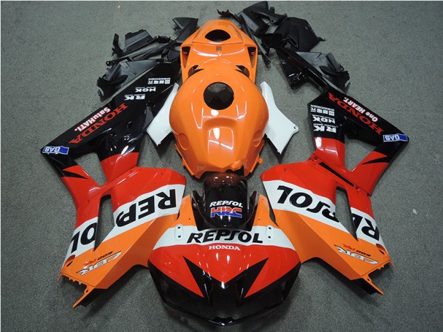 Cheapest 2013-2021 Orange Repsol HRC Honda CBR600RR Motor Fairings UK