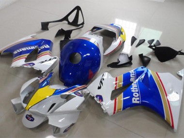 Cheapest 2002-2013 Blue White Rothmans Honda VFR800 Motorcycle Fairing Kits UK