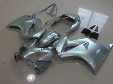 Cheapest 2002-2013 Silver Honda VFR800 Motorcycle Fairing Kit UK