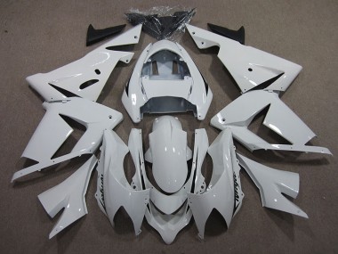 Cheapest 2003-2005 White Ninja Kawasaki ZX10R Motor Bike Fairings UK