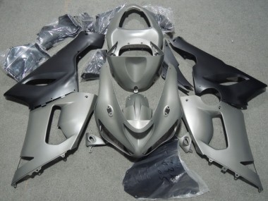 Cheapest 2005-2006 Grey Black Kawasaki ZX6R Motorcycle Bodywork UK