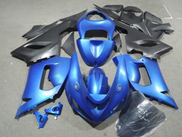 Cheapest 2005-2006 Blue Kawasaki ZX6R Motorbike Fairing Kits UK