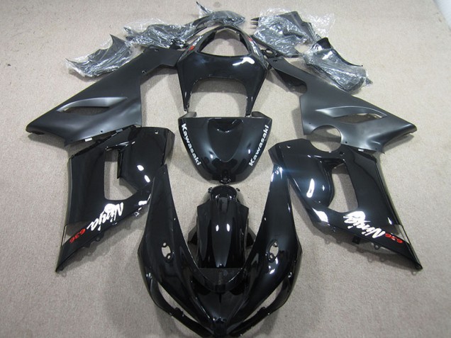 Cheapest 2005-2006 Black Ninja 636 Kawasaki ZX6R Motorcycle Fairing UK