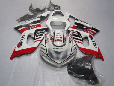 Cheapest 2000-2002 White Red Rizoma Playboy Suzuki GSXR1000 Motorcylce Fairings UK