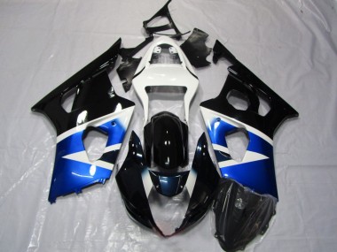 Cheapest 2003-2004 Blue White Suzuki GSXR1000 Replacement Fairings UK