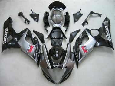 Cheapest 2005-2006 Black Silver Suzuki GSXR1000 Motorcycle Fairing UK