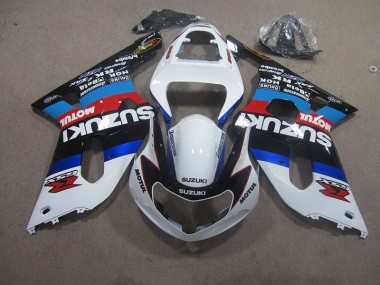 Cheapest 2001-2003 White Blue Red Motul Suzuki GSXR750 Motorbike Fairing UK