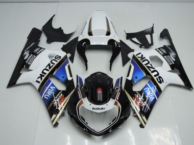 Cheapest 2001-2003 Black White Blue Viru Suzuki GSXR750 Bike Fairings UK