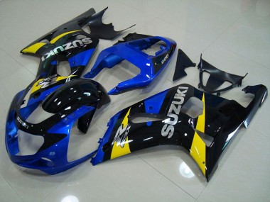 Cheapest 2001-2003 Blue Black Suzuki GSXR750 Motorbike Fairing Kits UK