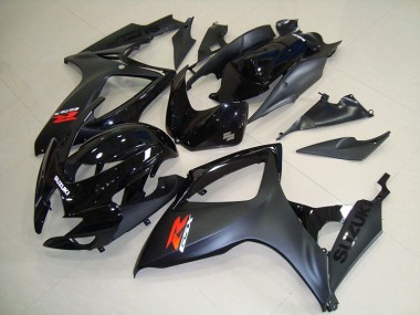 Cheapest 2006-2007 Matte Black Suzuki GSXR750 Motorcycle Fairings UK