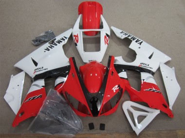 Cheapest 1998-1999 Red White Black Decal Yamaha YZF R1 Bike Fairing UK