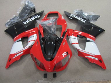 Cheapest 1998-1999 Black Red White Decal Yamaha YZF R1 Motorbike Fairing UK