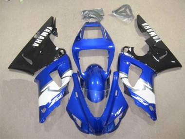 Cheapest 1998-1999 Blue Black White Decal Yamaha YZF R1 Motor Bike Fairings UK