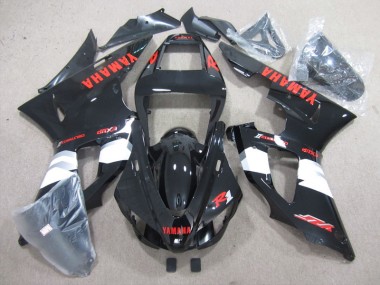 Cheapest 1998-1999 Black Red Decal Yamaha YZF R1 Motorcycle Fairings Kits UK