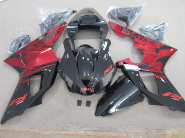 Cheapest 2000-2001 Black Red Yamaha YZF R1 Motor Fairings UK